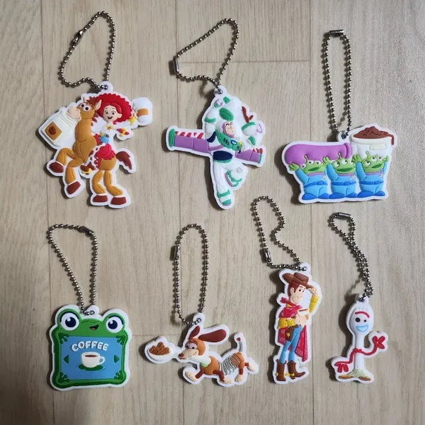 [BUNJANG] Starbucks x Toy Story Accessory Charms Set (7 Types) / 스타벅스 토이스토리 액세서리 참 7종