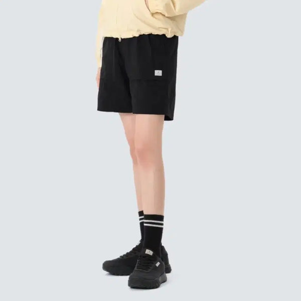 [BUNJANG] Snow Peak Taslan 4-Part Shorts Black / 스노우피크 타슬란4부 반바지