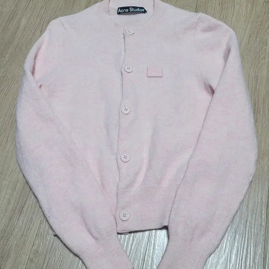 [BUNJANG] Acne Studios Pink Cardigan / 아크네 가디건 S 연핑크