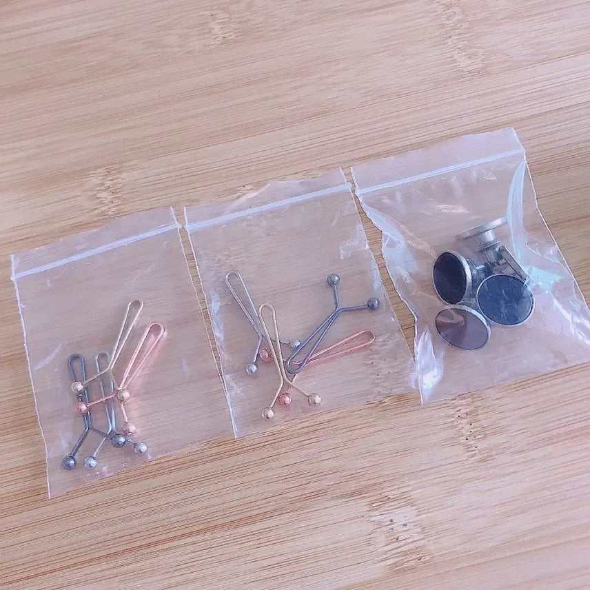 [BUNJANG] Adjustable Waist Button and Buckle Set for Skirts and Pants / 허리 사이즈 조절 단추, 고정 버클 세트 치마,바지 허리 늘리기 줄이기