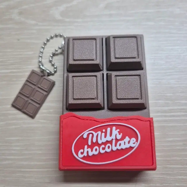 [BUNJANG] Chocolate Clicker Keyboard Switches (Brown, Cream Cheese, Pink Salt, Purple) / 초콜릿 클릭커 클리커 키링 갈축 크림치즈축 핑크솔트축 퍼플축