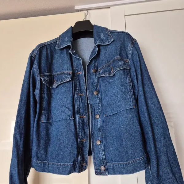 [BUNJANG] Sisley Denim Jacket / 시슬리 청자켓