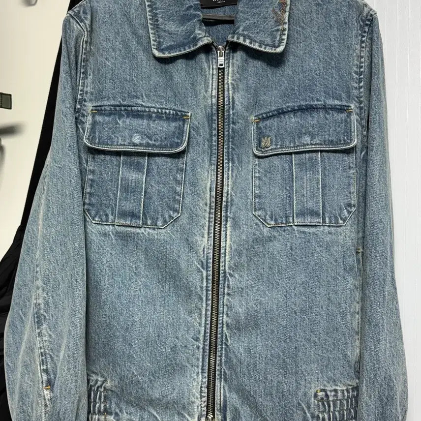 [BUNJANG] Amiri Denim Blouson Jacket M / [M] 아미리 (Amiri) 데님 블루종 자켓
