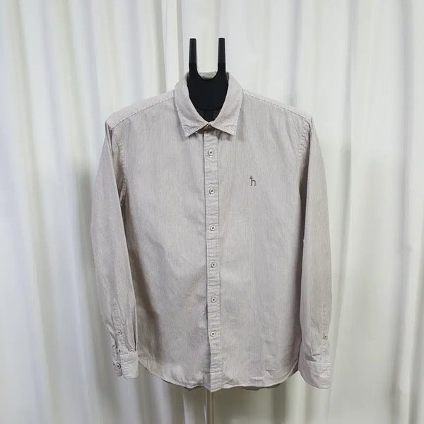 [BUNJANG] Hazzys Men's Shirt Size 105 / 24년 헤지스 남성 셔츠 105 오일장