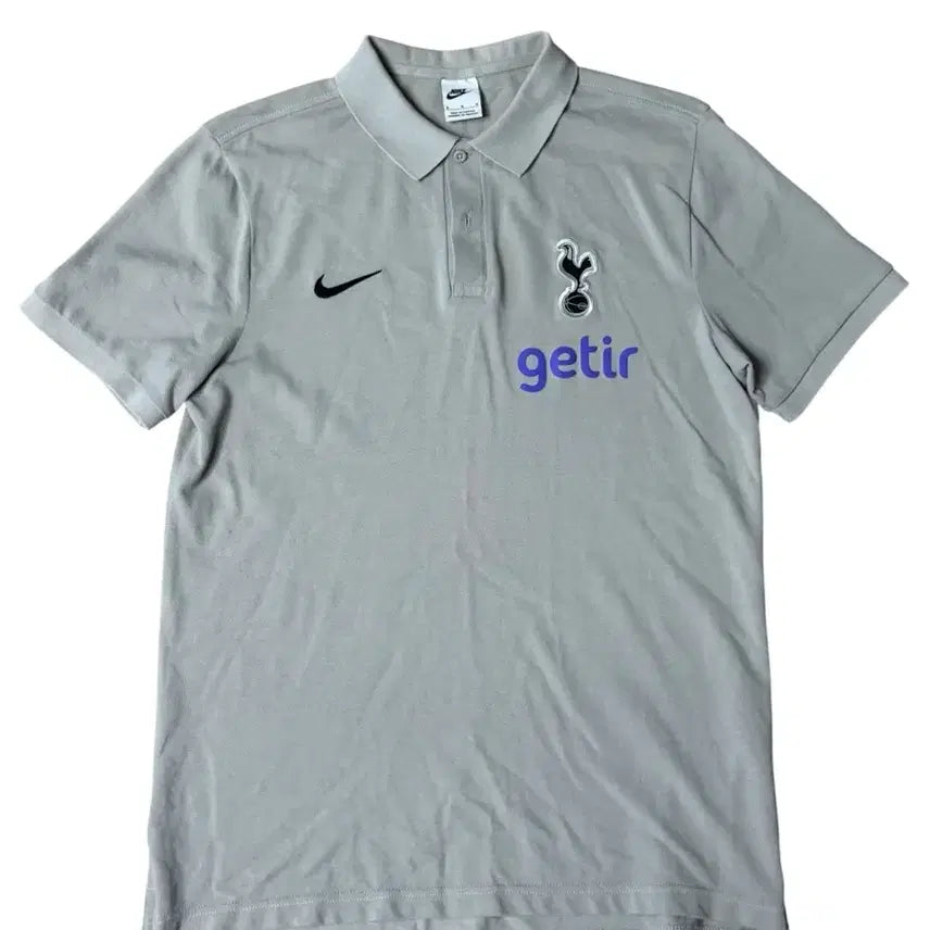 [BUNJANG] Tottenham Hotspur 23-24 Season Issued Polo Shirt - Grey, Men's M / 토트넘 23-24시즌 지급용 카라티