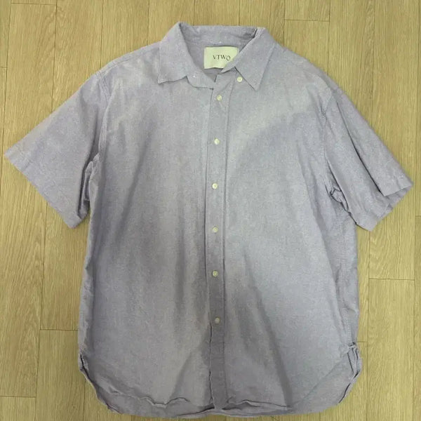 [BUNJANG] A-Land VTWO Short Sleeve Shirt / [이민정리] 에이랜드 VTWO 반팔 셔츠