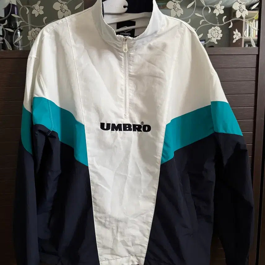 [BUNJANG] Umbro Colorblock Archive Club Stand Neck Anorak / [95]엄브로 컬러블록 아카이브 클럽 스탠넥 아노락