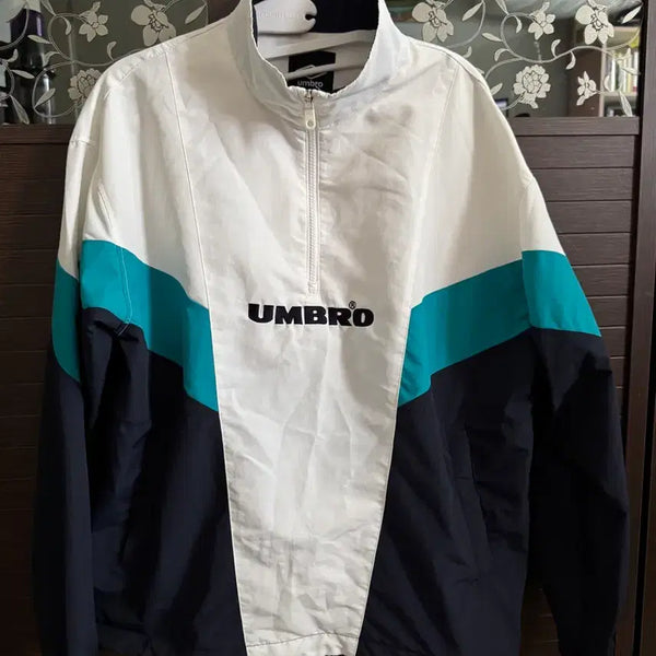 [BUNJANG] Umbro Colorblock Archive Club Stand Neck Anorak / [95]엄브로 컬러블록 아카이브 클럽 스탠넥 아노락