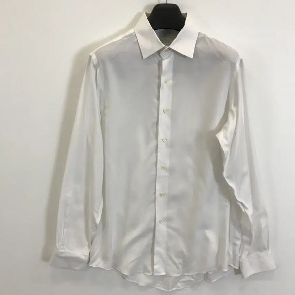 [BUNJANG] Brooks Brothers Milano Fit Non-Iron White Dress Shirt / 브룩스브라더스 밀라노핏 논아이언 화이트셔츠 [L]