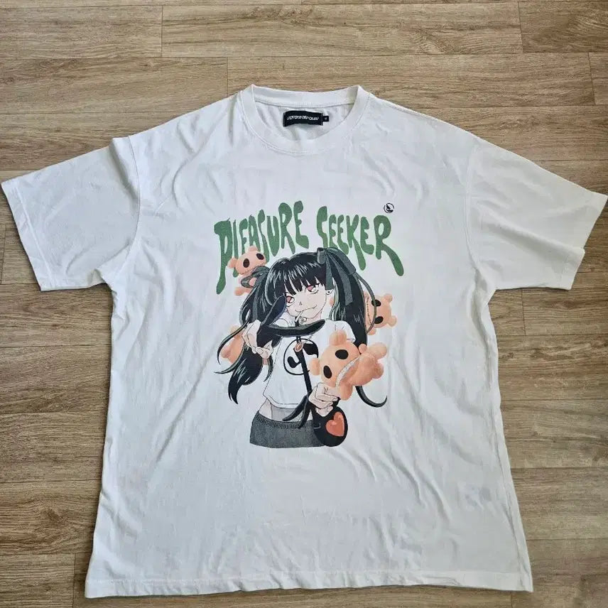 [BUNJANG] Sundayoffclub Graphic T-Shirt / Sundayoffclub 선데이오프클럽 반팔 티셔츠 오타쿠 서브컬쳐