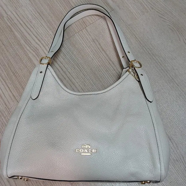 [BUNJANG] Coach Erin Shoulder Bag Chalk/White / 코치 coach 에린 숄더백 chalk/white