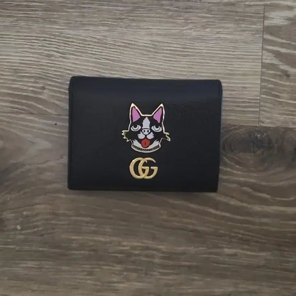 [BUNJANG] Gucci Bosco Bifold Wallet Card Holder / 구찌 보스코 반지갑 명품카드지갑