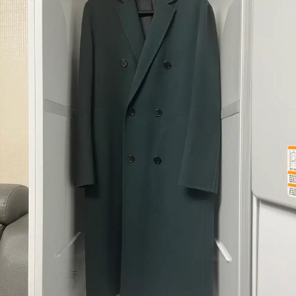 [BUNJANG] Time Homme Aquadel Cashmere Semi-Oversized Handmade Double Coat Size 100 / 타임옴므 아쿠아덜 캐시미어 세미오버핏 핸드메이드 더블코트 100사이즈