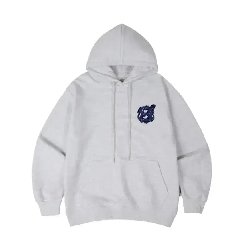 [BUNJANG] Prime Eight Tangled Oversized Hoodie T-Shirt White / 프라임에이트 TANGLED 오버핏 후드 티셔츠 후드티 화이트