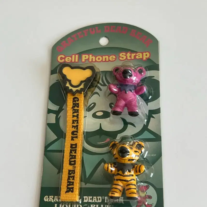 [BUNJANG] Vintage Grateful Dead Dancing Bear Strap Keychain / 빈티지 그레이트풀 데드 댄싱베어 스트랩 키링