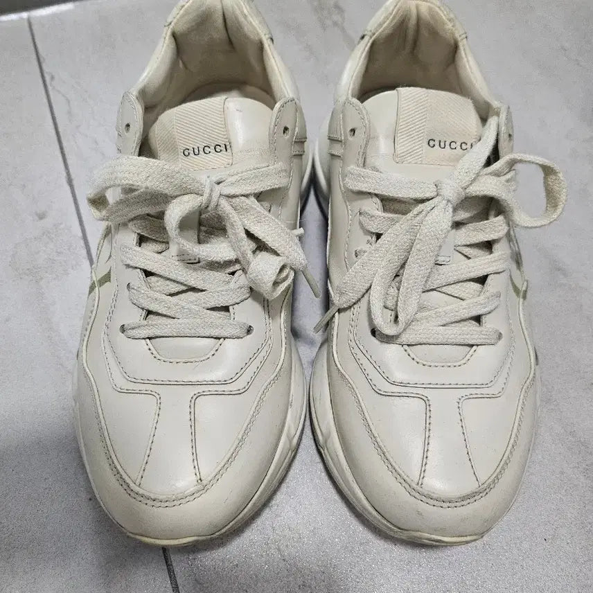 [BUNJANG] Gucci Sneakers Ivory Size 230 / 구찌  스니커즈   230