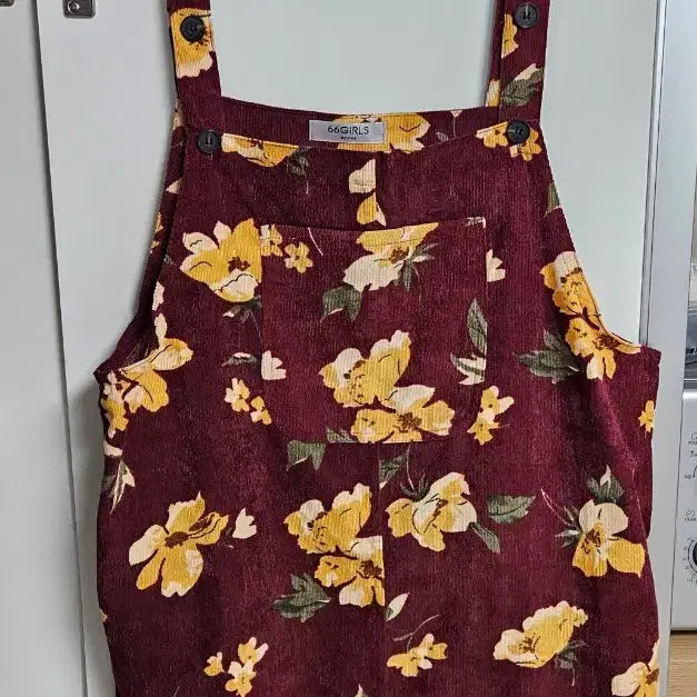 [BUNJANG] 66Girls Floral Bustier Dress / 육육걸즈 꽃무늬 뷔스티에 원피스