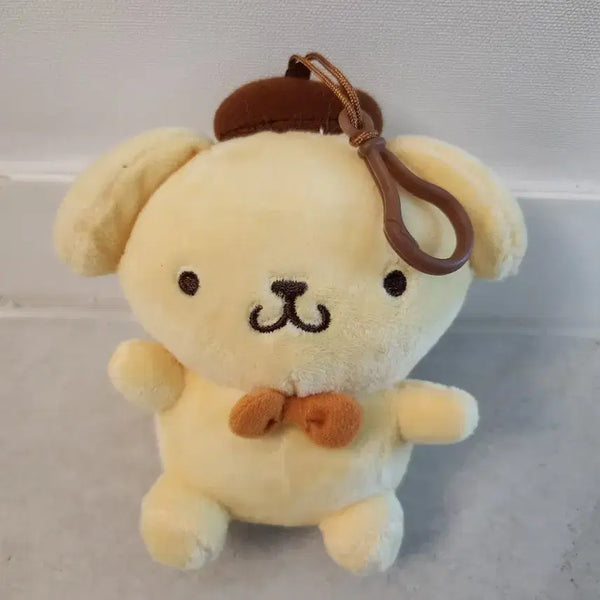 [BUNJANG] Sanrio Pompompurin Plush Keychain / 산리오 폼폼푸린 키링