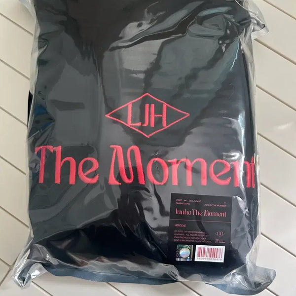 [BUNJANG] 2PM Junho The Moment Hoodie Black / 준호 더 모먼트 준더모 후드 후디 블랙