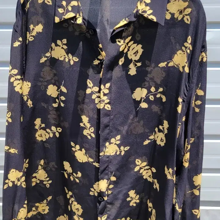 [BUNJANG] Versace Floral Print Blouse / 베르사체 블라우스