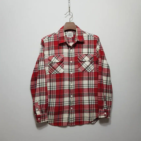 [BUNJANG] Levi's Western Two-Pocket Shirt XL Check Pattern / 아메카지>리바이스/춘추웨스턴투포켓셔츠/XL/파라오쇼핑