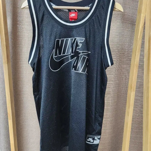 [BUNJANG] Nike Air Basketball Jersey Black / 나이키 에어 농구 저지 블랙