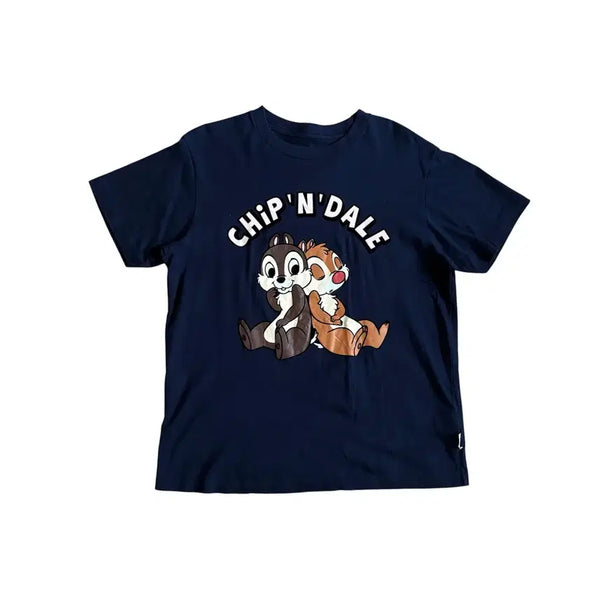 [BUNJANG] Disney Chip 'n' Dale Character Graphic T-Shirt / [ 할인 ] 디즈니 칩앤데일 캐릭터 반팔 T
