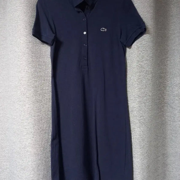 [BUNJANG] Lacoste PK Polo Dress Navy / 라코스테 PK 원피스 34