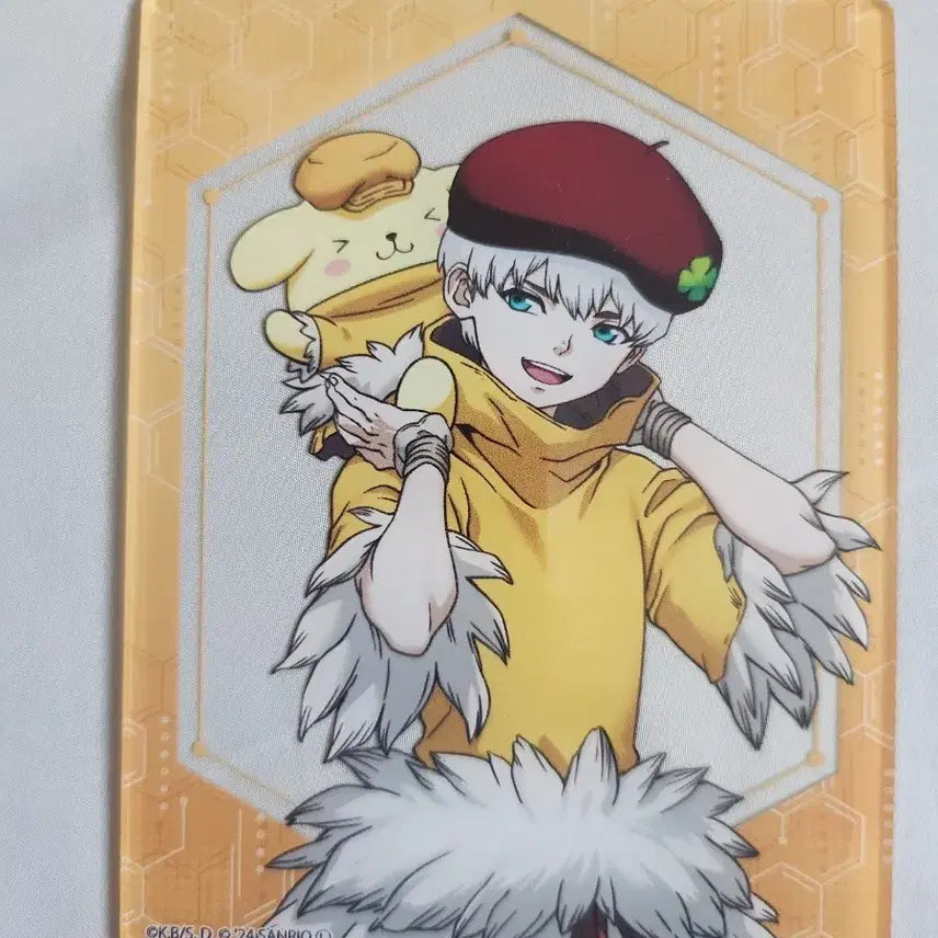[BUNJANG] Dr. Stone Senku Ishigami x Sanrio Acrylic Card / 닥터스톤 사이온지 우쿄 산리오 아크릴 카드