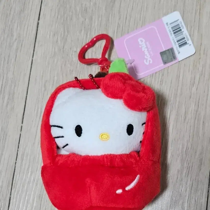 [BUNJANG] Hello Kitty Apple House Charm / 헬로키티 사과하우스 키링