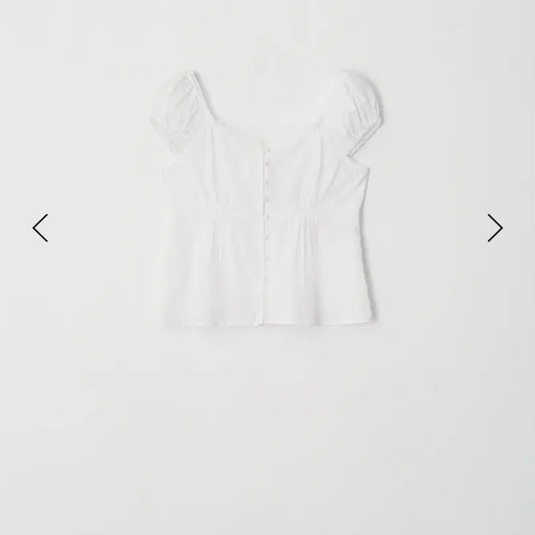 [BUNJANG] Leeds Judy Puff Blouse (Ivory) / [새상품] Leeds 리즈 주디 퍼프 블라우스(아이보리)
