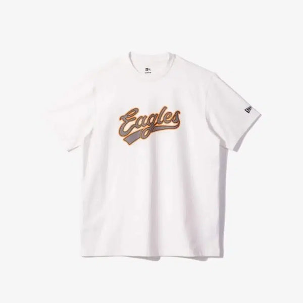 [BUNJANG] New Era Hanwha Eagles Short Sleeve T-Shirt White / (미사용)뉴에라 한화이글스 반팔 티셔츠 화이트