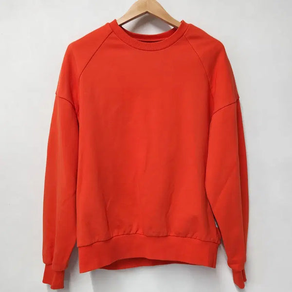[BUNJANG] Juun.J x Shurke Maxim Collaboration Oversized Sweatshirt Orange XS / [정품] 준지 x 슈크레 맥심 콜라보 오버핏 맨투맨 오렌지 XS