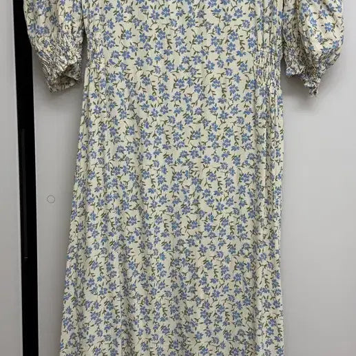 [BUNJANG] ZARA Floral Puff Sleeve Dress Medium / ZARA 플로럴 퍼프소매 원피스 M