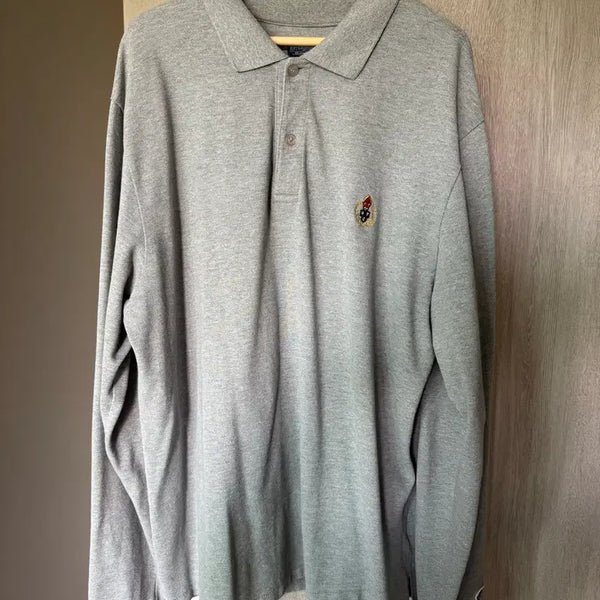 [BUNJANG] Heritage Floss Long-Sleeve Polo Shirt XL / 헤리티지 플로스 카라티 긴팔