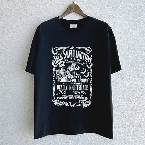 [BUNJANG] Envelope Offset Jack Halloween Short Sleeve T-shirt Size 4 / 엔벨로프 오프셋 잭할로윈 반팔 4
