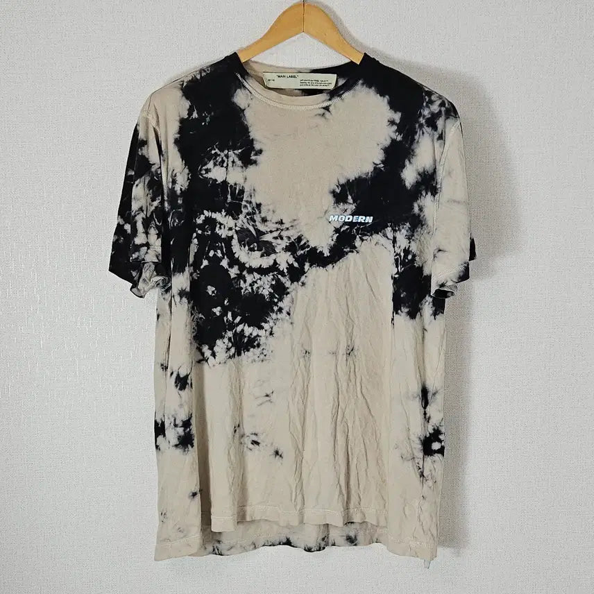 [BUNJANG] Off-White Oversized Tie-Dye T-Shirt Multicolor / 오프화이트 오버사이즈 타이다이 반팔 티셔츠 멀티컬러 정품
