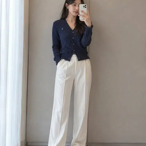 [BUNJANG] Escada Viscose Women's Golf Pants / 에스까다 비스코스 골프 바지