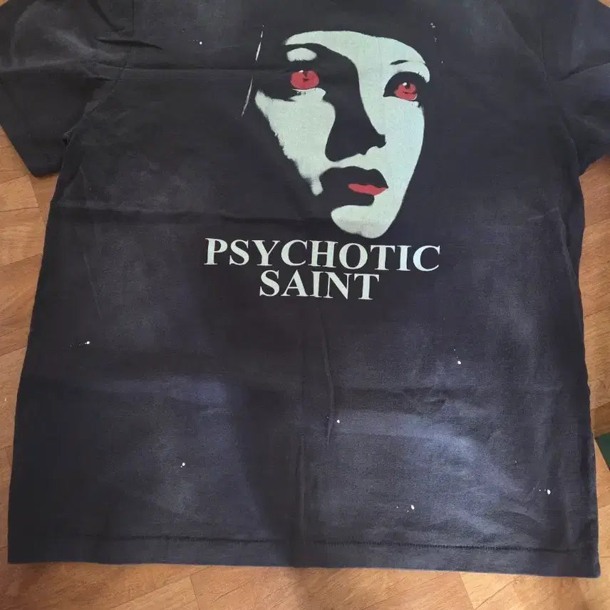 [BUNJANG] Psychotic Saint Oversized T-Shirt / 사이코틱 세인트 반팔 프리사이즈