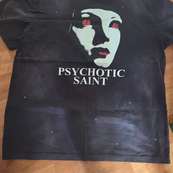 [BUNJANG] Psychotic Saint Oversized T-Shirt / 사이코틱 세인트 반팔 프리사이즈