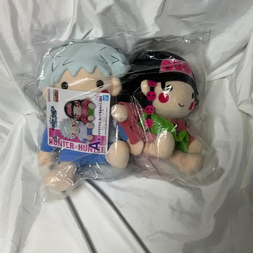 [BUNJANG] Hunter x Hunter Zoldyck Family Lottery A Prize Killua & Alluka Doll Set / 헌터헌터 조르딕가 쿠지 A상 키르아&아르카 인형 세트
