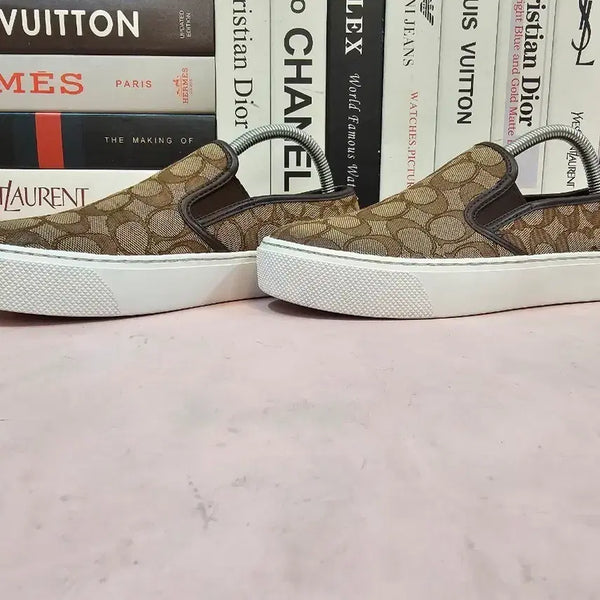 [BUNJANG] Coach Women's Slip-On Sneakers / 코치 여성 슬립온 스니커즈 240