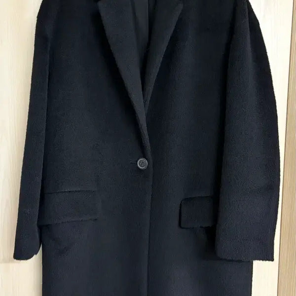[BUNJANG] Sandro Alpaca Single Coat / Sandro 산드로 알파카 싱글 코트 54호