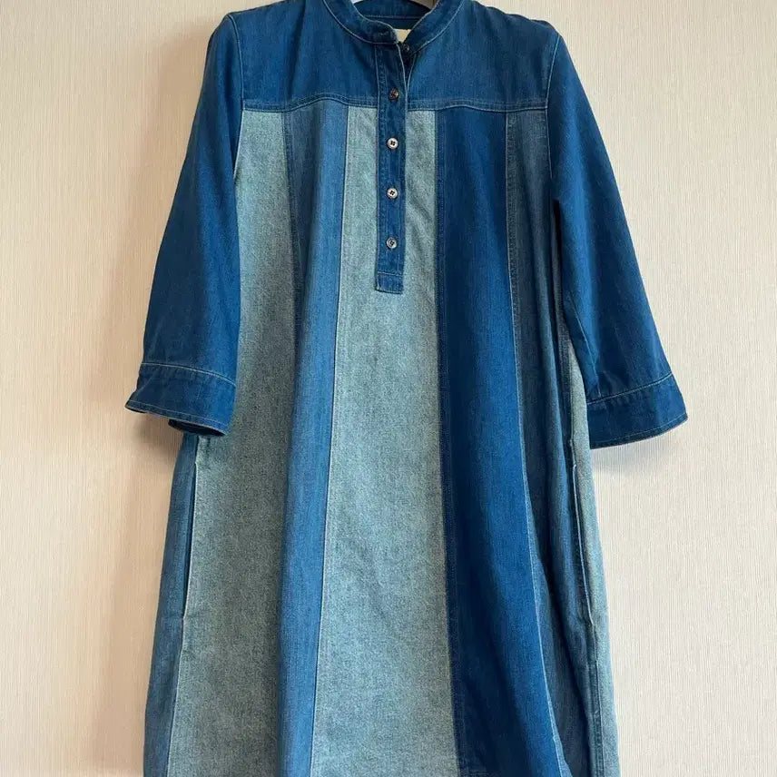 [BUNJANG] MiH Jeans Denim Patchwork Dress / MiH Jeans 데님 패치워크 원피스 S