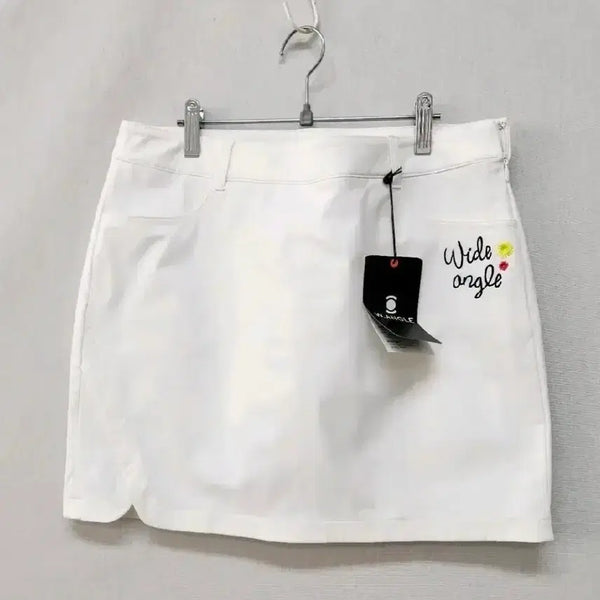 [BUNJANG] Wide Angle Women's Skirt White Size 70 (28) / 새상품) 와이드앵글  스커트 70(28)사이즈