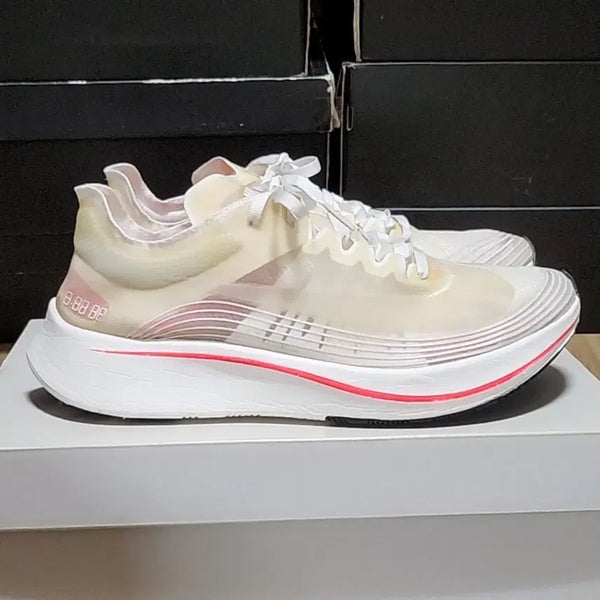 [BUNJANG] Nike Zoom Fly SP Crimson White US 10 / 나이키 280 줌플라이 SP 크림슨 화이트