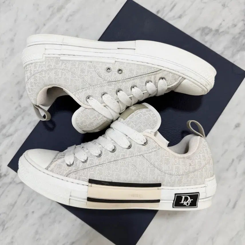 [BUNJANG] Dior Oblique B23 Skate Sneakers / [정품 42] 디올 오블리크 B23 스케이트 스니커즈