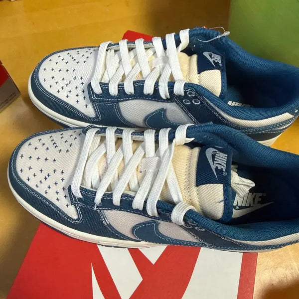 [BUNJANG] Nike Dunk Low Retro SE Industrial Blue / 나이키 덩크 로우 레트로 SE 인더스트리얼 블루 260