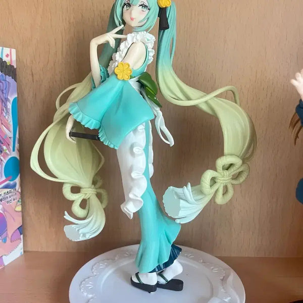 [BUNJANG] Matcha Miku Figure (with Dango Parts & Box) / 말차 미쿠 피규어 (박스/당고파츠 O)