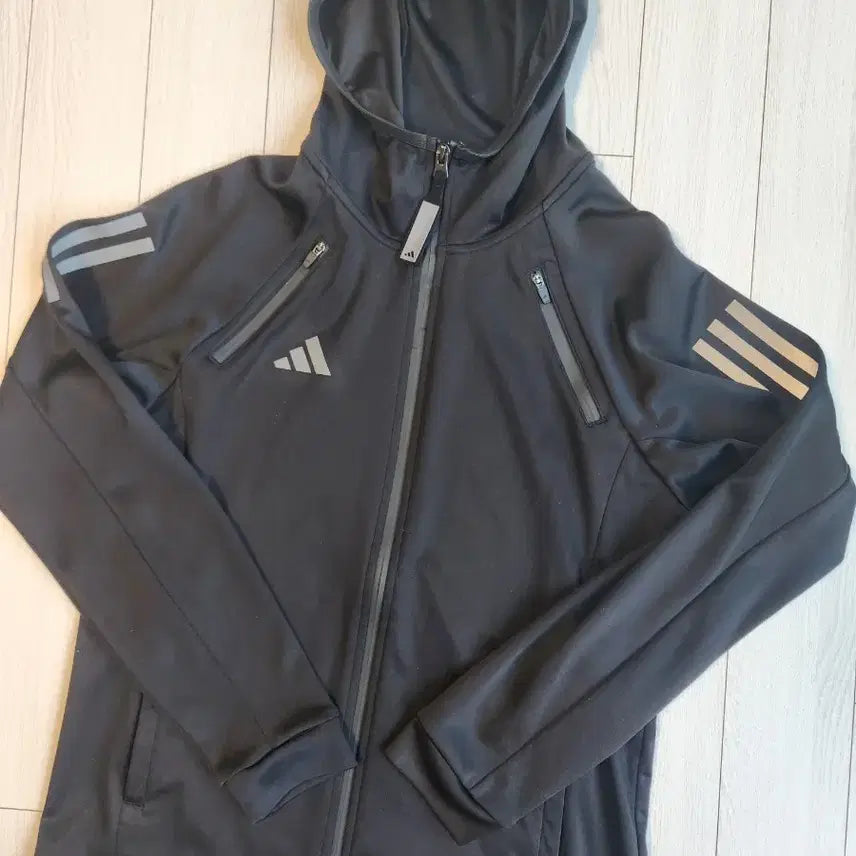 [BUNJANG] Adidas Womens Hydro 3.0 Running Track Top Zip Jersey M / 아디다스 우먼스 하이드로3.0 러닝 트랙탑 집업 저지 사이즈m전체적으
